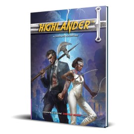 Evil Genius Games Cinematic Adventure: Highlander - Expansion RPG Book, for Use with The Everyday Heroes Core Rulebook, d20 5e Compatible, Purple