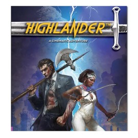 Evil Genius Games Cinematic Adventure: Highlander - Expansion RPG Book, for Use with The Everyday Heroes Core Rulebook, d20 5e Compatible, Purple