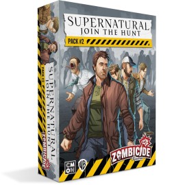 CMON Zombicide Supernatural Character Pack 2 - Jack Kline, John Winchester, Bobby Singer, Leviathan - Cooperative Strategy Board Game for Ages 14+, 1-6 Players, 60 Minute Playtime, Made