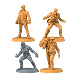 CMON Zombicide Supernatural Character Pack 2 - Jack Kline, John Winchester, Bobby Singer, Leviathan - Cooperative Strategy Board Game for Ages 14+, 1-6 Players, 60 Minute Playtime, Made