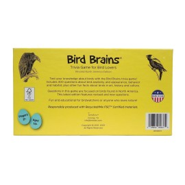 Bird Brains - Trivia Card Game for Bird Lovers (Revised Edition) - 300 Questions to Test Your Knowledge About Birds