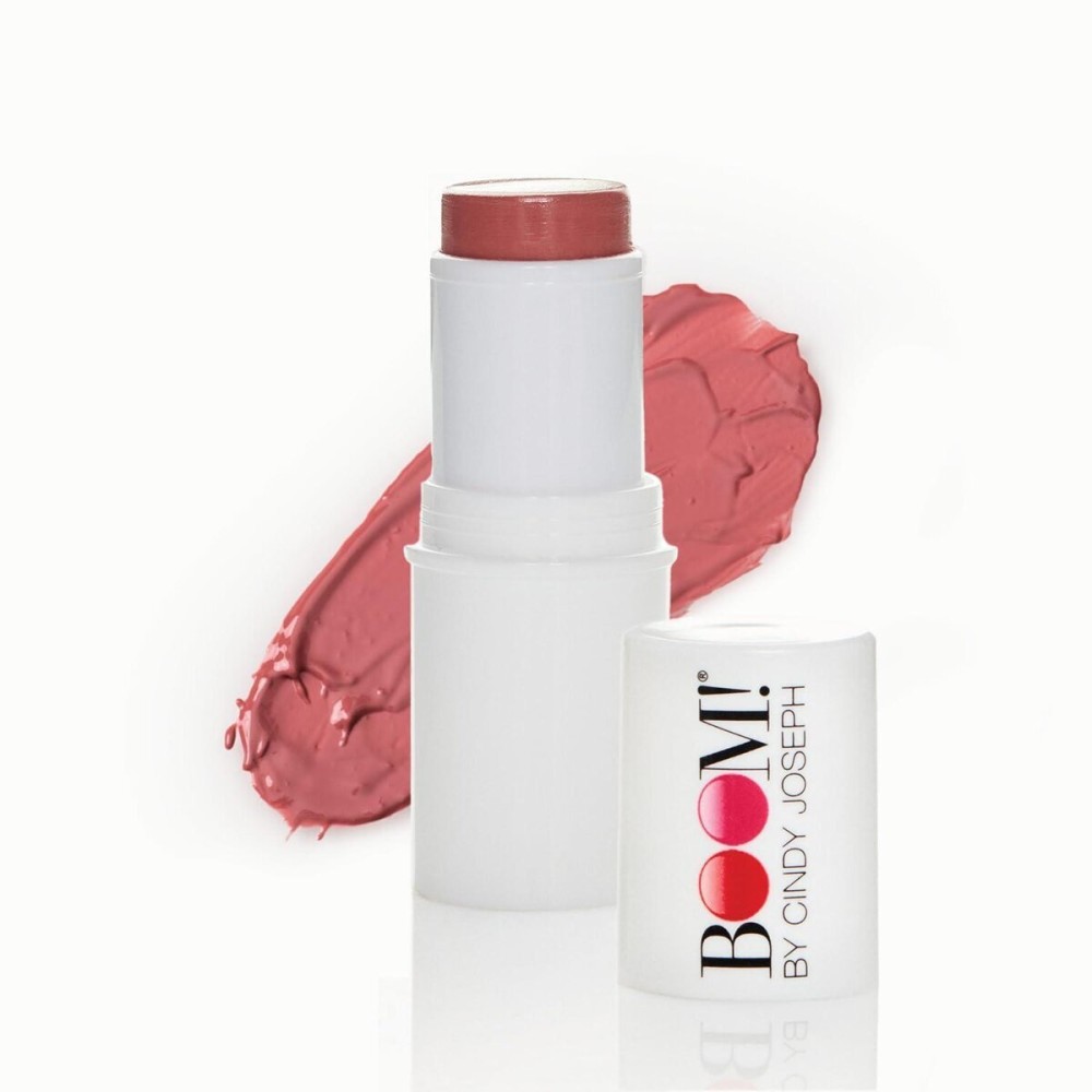 BOOM! By Cindy Joseph BoomStick Rose Nude - 3-in-1 Cream Blush Stick for Eyes, Lips & Cheeks - Cruelty-Free, Long-Wearing, Blendable, Buildable Lip & Cheek Tint - Multi-Use Makeup for All Skin Types BOOM! By Cindy Joseph BoomStick Rose Nude - 3-in-1 Cream Blush Stick for Eyes, Lips & Cheeks - Cruelty-Free, Long-Wearing, Blendable, Buildable Lip & Cheek Tint - Multi-Use Makeup for All Skin Types