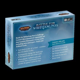 Stoneblade Entertainment SolForge Fusion: Battle for Whitefang Pass Booster Kit, Collectible Card Game