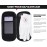 Handy Picks Performance Golf Glove Case - Golf Gloves Holder Case That Protects n Keeps Your Golf Gloves Neat n Dry - Air Flows Through on The Back Cover to Let The Moisture Out (Black)