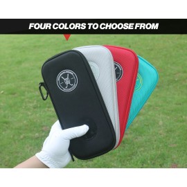 Handy Picks Performance Golf Glove Case - Golf Gloves Holder Case That Protects n Keeps Your Golf Gloves Neat n Dry - Air Flows Through on The Back Cover to Let The Moisture Out (Black) Handy Picks Performance Golf Glove Case - Golf Gloves Holder Case That Protects n Keeps Your Golf Gloves Neat n Dry - Air Flows Through on The Back Cover to Let The Moisture Out (Black)