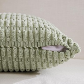 Fancy Homi 4 Packs Boho Fall Decorative Throw Pillow Covers 18x18 Inch for Living Room Couch Bed Sofa, Rustic Farmhouse Home Decor, Soft Plush Striped Corduroy Square Cushion Case 45x45 cm Fancy Homi 4 Packs Boho Fall Decorative Throw Pillow Covers 18x18 Inch for Living Room Couch Bed Sofa, Rustic Farmhouse Home Decor, Soft Plush Striped Corduroy Square Cushion Case 45x45 cm