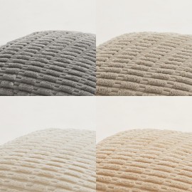 Fancy Homi 4 Packs Neutral Decorative Throw Pillow Covers 18x18 Inch for Living Room Couch Bed Sofa, Rustic Farmhouse Boho Home Decor, Soft Plush Striped Corduroy Square Cushion Case 45x45 cm Fancy Homi 4 Packs Neutral Decorative Throw Pillow Covers 18x18 Inch for Living Room Couch Bed Sofa, Rustic Farmhouse Boho Home Decor, Soft Plush Striped Corduroy Square Cushion Case 45x45 cm