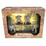 BattleTech UrbanMech Lance Force Pack - Miniatures Wargame for 2+ Players, Ages 14+, 1.5 Hour+ Play Time - Classic Mech Warfare Collection by Catalyst Game Labs, Grey