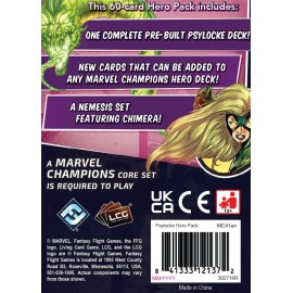 Marvel Champions The Card Game Psylocke Hero Pack - Superhero Strategy Game, Cooperative Game for Kids and Adults, Ages 14+, 1-4 Players, 45-90 Minute Playtime, Made by Fantasy Flight Games