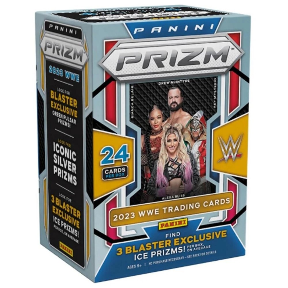2023 Panini Prizm WWE Wrestling Blaster Box - 6 Packs - 24 Trading Cards Inside 2023 Panini Prizm WWE Wrestling Blaster Box - 6 Packs - 24 Trading Cards Inside