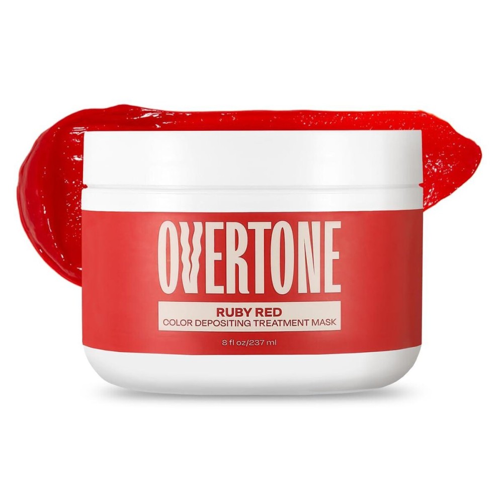 Overtone Color Depositing Semi-Permanent Hair Dye Conditioner - 8 oz For Natural & Color-Treated Hair, Moisturizing Shea Butter & Coconut Oil - Vegan & Cruelty-Free, Extreme Red Overtone Color Depositing Semi-Permanent Hair Dye Conditioner - 8 oz For Natural & Color-Treated Hair, Moisturizing Shea Butter & Coconut Oil - Vegan & Cruelty-Free, Extreme Red