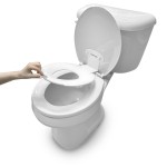 Ingenuity: ity by Ingenuity Flip & Sit Potty Seat (White) - Easy to Set Up & Remove Potty Training Seat That Attaches to Adult Toilet Seat