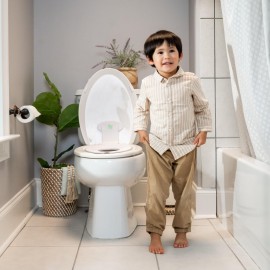 Ingenuity: ity by Ingenuity Flip & Sit Potty Seat (White) - Easy to Set Up & Remove Potty Training Seat That Attaches to Adult Toilet Seat Ingenuity: ity by Ingenuity Flip & Sit Potty Seat (White) - Easy to Set Up & Remove Potty Training Seat That Attaches to Adult Toilet Seat