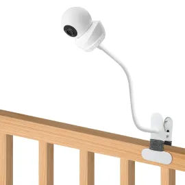 AOZTSUN Baby Monitor Mount Compatible with Babysense HD S2/ V43 Monitor and Other Baby Monitor with 1/4 Threaded Hole 15.7 inches Flexible Clip Clamp Mount Long Gooseneck Arm