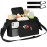 Accmor Universal Stroller Organizer with Insulated Cup Holder Detachable Phone Bag and Shoulder Strap,Stroller Bag Caddy Organizer Accessories Fits for Uppababy, Baby Jogger, Britax Strollers