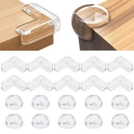 20 Pack Corner Protector Baby, Table Corner Protectors for Baby Guards Clear for Furniture Corner Protectors Proof Covers Baby Safety