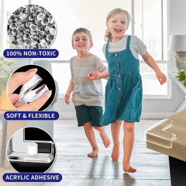 20 Pack Corner Protector Baby, Table Corner Protectors for Baby Guards Clear for Furniture Corner Protectors Proof Covers Baby Safety 20 Pack Corner Protector Baby, Table Corner Protectors for Baby Guards Clear for Furniture Corner Protectors Proof Covers Baby Safety