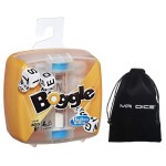 Mr Dice Boggle Game Bundle With Drawstring Bag - Classic Boggle for Adults