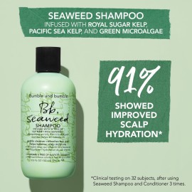 Bumble and bumble. Seaweed Hydrating Shampoo | For Fine-to-Medium Hair or Daily Washer | Sulfate-Free + Color Safe | Standard Size, 8.5 Fl Oz