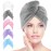 AIDEA Microfiber Hair Towel Wrap, 5 Pack Turbans, Super Absorbent Quick Dry for All Hair Types, Anti-Frizz Accessories for Women, 2610