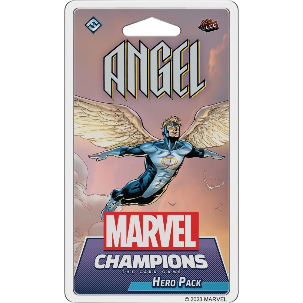 Marvel Champions The Card Game Angel HERO PACK - Superhero Strategy Game, Cooperative Game for Kids and Adults, Ages 14+, 1-4 Players, 45-90 Minute Playtime, Made by Fantasy Flight Games Marvel Champions The Card Game Angel HERO PACK - Superhero Strategy Game, Cooperative Game for Kids and Adults, Ages 14+, 1-4 Players, 45-90 Minute Playtime, Made by Fantasy Flight Games