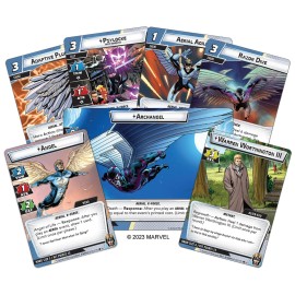 Marvel Champions The Card Game Angel HERO PACK - Superhero Strategy Game, Cooperative Game for Kids and Adults, Ages 14+, 1-4 Players, 45-90 Minute Playtime, Made by Fantasy Flight Games Marvel Champions The Card Game Angel HERO PACK - Superhero Strategy Game, Cooperative Game for Kids and Adults, Ages 14+, 1-4 Players, 45-90 Minute Playtime, Made by Fantasy Flight Games