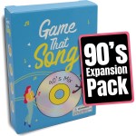 Game That Song 90\'s Mix Expansion - 50 New Cards - Music Card Game for Family, Adults, and Teens. Hilarious, Addictive, and Competitive Fun for Game Nights!