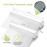 Bonsenkitchen Vacuum Sealer Rolls Bags, 6 Pack 3 Rolls 11 x 20\' + 3 Rolls 8 x 20\' Commercial Grade BPA Free Bag Rolls, Durable Customized Size Food Vac Bags for Storage and Sous Vide Cooking VB3211