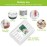 Bonsenkitchen Vacuum Sealer Rolls Bags, 6 Pack 3 Rolls 11 x 20\' + 3 Rolls 8 x 20\' Commercial Grade BPA Free Bag Rolls, Durable Customized Size Food Vac Bags for Storage and Sous Vide Cooking VB3211