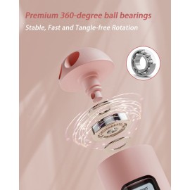 YOTTOY Cordless Jump Rope with Counter - Ropeless Jump Rope 2 In 1 with Large Cordless Ball-Weighted Jump Rope for Women with LCD Display (Pink) YOTTOY Cordless Jump Rope with Counter - Ropeless Jump Rope 2 In 1 with Large Cordless Ball-Weighted Jump Rope for Women with LCD Display (Pink)