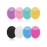 Face Scrubber, 8 PCS Silicone Face Scrubber Exfoliator for Women, Face Cleansing Brush Blackhead Acne Pore Pad for Deep Cleaning Skin Care