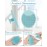 Face Scrubber, 8 PCS Silicone Face Scrubber Exfoliator for Women, Face Cleansing Brush Blackhead Acne Pore Pad for Deep Cleaning Skin Care