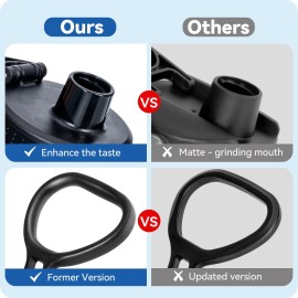 Prurex Spout Lid for Hydro Flask Wide Mouth Water Bottles, Replacement Lid for 12 16 18 22 32 40 64oz 2.28 Wide Mouth Sports Water Bottles Accessories (Black, 1 Pack) Prurex Spout Lid for Hydro Flask Wide Mouth Water Bottles, Replacement Lid for 12 16 18 22 32 40 64oz 2.28 Wide Mouth Sports Water Bottles Accessories (Black, 1 Pack)