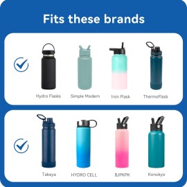 Prurex Spout Lid for Hydro Flask Wide Mouth Water Bottles, Replacement Lid for 12 16 18 22 32 40 64oz 2.28 Wide Mouth Sports Water Bottles Accessories (Black, 1 Pack) Prurex Spout Lid for Hydro Flask Wide Mouth Water Bottles, Replacement Lid for 12 16 18 22 32 40 64oz 2.28 Wide Mouth Sports Water Bottles Accessories (Black, 1 Pack)