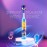 FIREFLY Clean N\' Protect, Sonic The Hedgehog Toothbrush with 3D hygienic Cover, Premium Soft Bristles, Anti-Slip Grip Handle, Battery Included, Ages 3+, 3 Piece Set (Pack of 1)