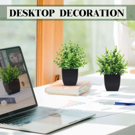 ZJIA 2 Pack Small Fake Plants Black Bathroom Accessories for Home Bedroom Bathroom Kitchen Decor ZJIA 2 Pack Small Fake Plants Black Bathroom Accessories for Home Bedroom Bathroom Kitchen Decor