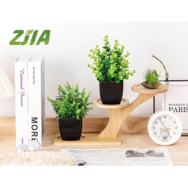 ZJIA 2 Pack Small Fake Plants Black Bathroom Accessories for Home Bedroom Bathroom Kitchen Decor ZJIA 2 Pack Small Fake Plants Black Bathroom Accessories for Home Bedroom Bathroom Kitchen Decor