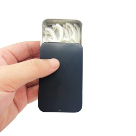 LIGHUFEIC 2Pack Dental Floss Portable Case,Dental floss Dispenser,Storage 24 Picks Adult Floss in Box,Refillable Glide floss,Portable Travel Floss Box for Travel(Black) LIGHUFEIC 2Pack Dental Floss Portable Case,Dental floss Dispenser,Storage 24 Picks Adult Floss in Box,Refillable Glide floss,Portable Travel Floss Box for Travel(Black)