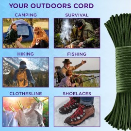 TECEUM Utility Nylon Paracord Black - 100 ft- 4mm - Heavy Duty String - Tent Cord - Outdoor amping Rope -Camping Hiking Gear and Equipment - EDC Cord - Strong Survival Rope 016b TECEUM Utility Nylon Paracord Black - 100 ft- 4mm - Heavy Duty String - Tent Cord - Outdoor amping Rope -Camping Hiking Gear and Equipment - EDC Cord - Strong Survival Rope 016b