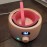 KVZVK Silicone Wax Bowl Non-Stick Hair Removal Pot Liner with Wax Spatula (Pink)