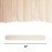 Makerstep 6 Inch Jumbo Wooden Multi-Purpose Wax Sticks 100 Pack. Large Popsicle Sticks, Applicator, Spatulas for Waxing, Ideal for Body, Hair Removal, Craft, Ice Cream Sticks