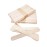 Makerstep 6 Inch Jumbo Wooden Multi-Purpose Wax Sticks 100 Pack. Large Popsicle Sticks, Applicator, Spatulas for Waxing, Ideal for Body, Hair Removal, Craft, Ice Cream Sticks
