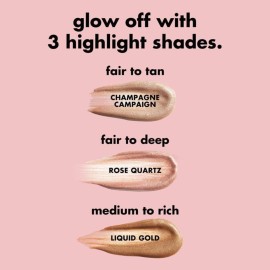 e.l.f. Halo Glow Highlight Beauty Wand, Liquid Highlighter Wand For Luminous, Glowing Skin, Buildable Formula, Vegan & Cruelty-free,Champagne Campaign e.l.f. Halo Glow Highlight Beauty Wand, Liquid Highlighter Wand For Luminous, Glowing Skin, Buildable Formula, Vegan & Cruelty-free,Champagne Campaign