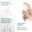 GIVITASOT 3pack Small Spray Bottle, 1oz Mini Spray Bottles, Empty Travel Spray Bottle, Fine Mist Plastic Spray Bottles (Clear+Green+Pink)