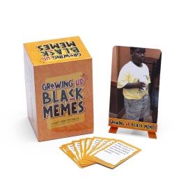 Out Of Bounds Growing Up: Black Memes - A Party Game for Adults, Come Up with The Best Captions, Hilarious Game Night, Ages 17+