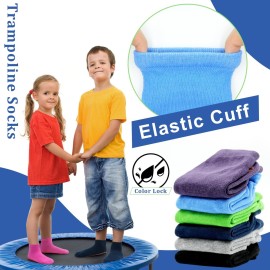 HYCLES Boys Girls Non-Slip Toddler Socks Grip Ankle Sticky Sock Anti-Skid Socks for Kids 6 Pairs for 6-9 Years Kids HYCLES Boys Girls Non-Slip Toddler Socks Grip Ankle Sticky Sock Anti-Skid Socks for Kids 6 Pairs for 6-9 Years Kids