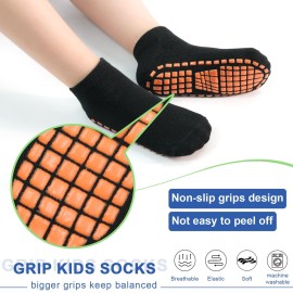HYCLES Boys Girls Non-Slip Toddler Socks Grip Ankle Sticky Sock Anti-Skid Socks for Kids 6 Pairs for 6-9 Years Kids HYCLES Boys Girls Non-Slip Toddler Socks Grip Ankle Sticky Sock Anti-Skid Socks for Kids 6 Pairs for 6-9 Years Kids