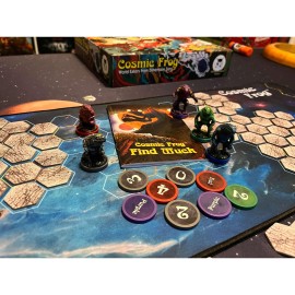 Devious Weasel Games Cosmic Frog: Find Muck Expansion - Devious Weasel Games, Adds Mental Combat, Lands & Chip System, Ages 14+, 2-6 Players Devious Weasel Games Cosmic Frog: Find Muck Expansion - Devious Weasel Games, Adds Mental Combat, Lands & Chip System, Ages 14+, 2-6 Players