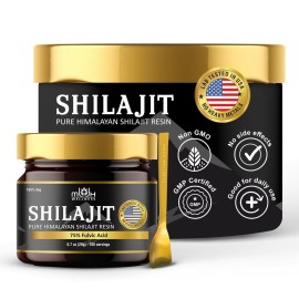 MBDH Wellness Premium Himalayan Shilajit Resin: Pure & Potent Fulvic Acid & 85+ Trace Minerals Supplement - Boost Energy, Vitality & Wellness for Men & Women, 20g/ 0.7oz (Pack of 1) MBDH Wellness Premium Himalayan Shilajit Resin: Pure & Potent Fulvic Acid & 85+ Trace Minerals Supplement - Boost Energy, Vitality & Wellness for Men & Women, 20g/ 0.7oz (Pack of 1)