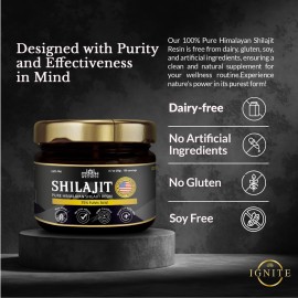 MBDH Wellness Premium Himalayan Shilajit Resin: Pure & Potent Fulvic Acid & 85+ Trace Minerals Supplement - Boost Energy, Vitality & Wellness for Men & Women, 20g/ 0.7oz (Pack of 1) MBDH Wellness Premium Himalayan Shilajit Resin: Pure & Potent Fulvic Acid & 85+ Trace Minerals Supplement - Boost Energy, Vitality & Wellness for Men & Women, 20g/ 0.7oz (Pack of 1)